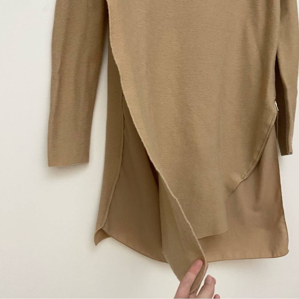 Camel Knit Tunic Sweater - Picture 4 of 6